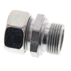 G 1'' Male x 28L Acier zingué Anneau de coupe droit 160 Bar DIN 2353