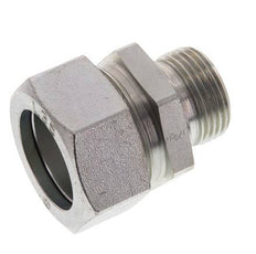 G 1'' Male x 35L Zinc plated Steel Straight Cutting Ring 160 Bar DIN 2353