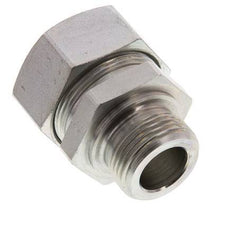 G 1'' Male x 35L Acier zingué Anneau de coupe droit 160 Bar DIN 2353