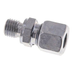 M12x1.5 Male x 10L Zinc plated Steel Straight Cutting Ring 315 Bar DIN 2353