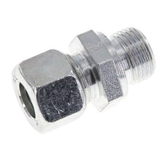 M18x1.5 Male x 12L Zinc plated Steel Straight Cutting Ring 315 Bar DIN 2353