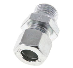 M18x1.5 Male x 12L Zinc plated Steel Straight Cutting Ring 315 Bar DIN 2353