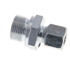 M22x1.5 Male x 10L Zinc plated Steel Straight Cutting Ring 315 Bar DIN 2353