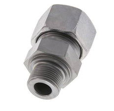 M22x1.5 Male x 20S Acier zingué Anneau de coupe droit 400 Bar DIN 2353