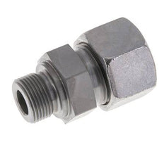 M22x1.5 Male x 20S Acier zingué Anneau de coupe droit 400 Bar DIN 2353