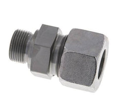 M22x1.5 Male x 20S Acier zingué Anneau de coupe droit 400 Bar DIN 2353