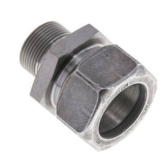 M26x1.5 Male x 28L Zinc plated Steel Straight Cutting Ring 160 Bar DIN 2353