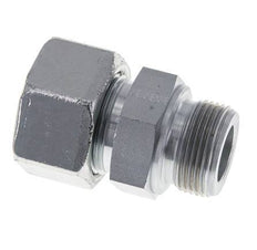 M33x2 Male x 25S Acier zingué Anneau de coupe droit 400 Bar DIN 2353