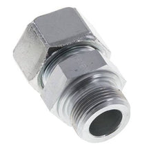 M33x2 Male x 25S Acier zingué Anneau de coupe droit 400 Bar DIN 2353