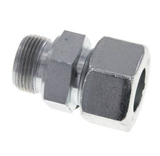 M33x2 Male x 25S Acier zingué Anneau de coupe droit 400 Bar DIN 2353