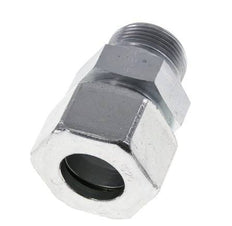 M33x2 Male x 25S Acier zingué Anneau de coupe droit 400 Bar DIN 2353