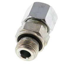 G 1/2'' mâle x 14S Anneau de coupe droit en acier zingué avec joint FKM 630 Bar DIN 2353