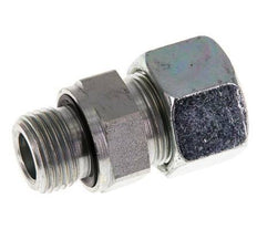 G 1/2'' mâle x 16S Anneau de coupe droit en acier zingué avec joint FKM 400 Bar DIN 2353