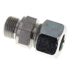 G 1/2'' mâle x 16S Anneau de coupe droit en acier zingué avec joint FKM 400 Bar DIN 2353