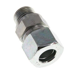 G 1/2'' mâle x 16S Anneau de coupe droit en acier zingué avec joint FKM 400 Bar DIN 2353