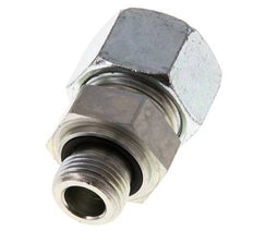 G 1/2'' mâle x 20S Anneau de coupe droit en acier zingué avec joint FKM 400 Bar DIN 2353