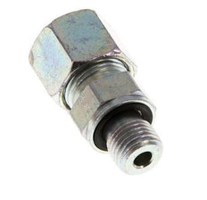 G 1/4'' mâle x 10S Anneau de coupe droit en acier zingué avec joint FKM 630 Bar DIN 2353