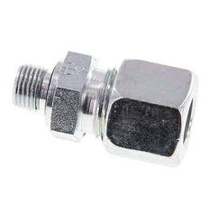 G 1/8'' mâle x 10L Anneau de coupe droit en acier zingué avec joint FKM 315 Bar DIN 2353