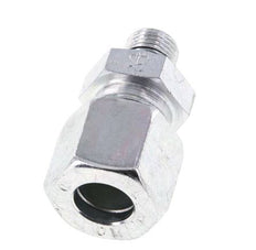 G 1/8'' mâle x 10L Anneau de coupe droit en acier zingué avec joint FKM 315 Bar DIN 2353