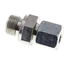 G 3/8'' mâle x 8S Anneau de coupe droit en acier zingué avec joint FKM 630 Bar DIN 2353