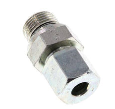 G 3/8'' mâle x 8S Anneau de coupe droit en acier zingué avec joint FKM 630 Bar DIN 2353