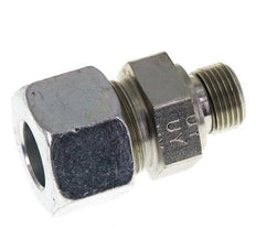 G 3/8'' mâle x 16S Anneau de coupe droit en acier zingué avec joint FKM 400 Bar DIN 2353