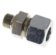 G 3/8'' mâle x 16S Anneau de coupe droit en acier zingué avec joint FKM 400 Bar DIN 2353
