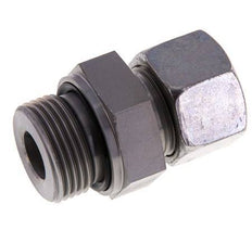 G 1'' Male x 20S Acier zingué Anneau de coupe droit avec joint FKM 400 Bar DIN 2353