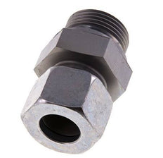 G 1'' Male x 20S Acier zingué Anneau de coupe droit avec joint FKM 400 Bar DIN 2353