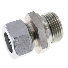 G 1'' Male x 22L Acier zingué Anneau de coupe droit avec joint FKM 160 Bar DIN 2353