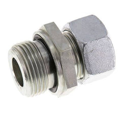 G 1'' Male x 22L Acier zingué Anneau de coupe droit avec joint FKM 160 Bar DIN 2353