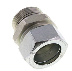 G 1 1/4'' mâle x 35L Anneau de coupe droit en acier zingué avec joint FKM 160 Bar DIN 2353