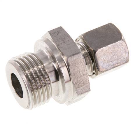 G 1/2'' Male x 8L Anneau de coupe droit en acier inoxydable 315 Bar DIN 2353