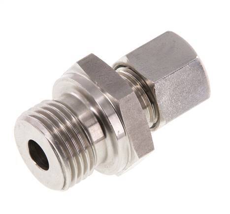G 1/2'' Male x 10L Anneau de coupe droit en acier inoxydable 315 Bar DIN 2353