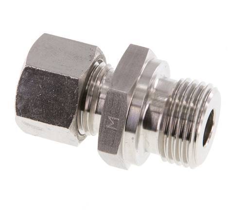 G 1/2'' Male x 12L Anneau de coupe droit en acier inoxydable 315 Bar DIN 2353