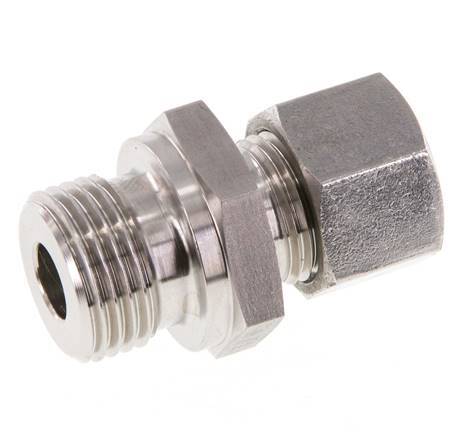 G 1/2'' Male x 12L Anneau de coupe droit en acier inoxydable 315 Bar DIN 2353