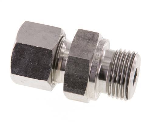 G 1/2'' mâle x 12S Anneau de coupe droit en acier inoxydable 630 Bar DIN 2353