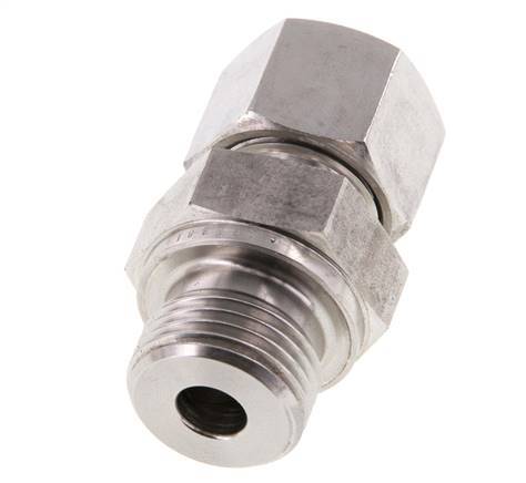 G 1/2'' mâle x 12S Anneau de coupe droit en acier inoxydable 630 Bar DIN 2353