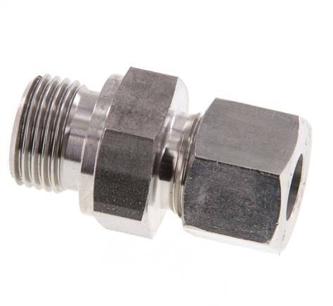 G 1/2'' mâle x 12S Anneau de coupe droit en acier inoxydable 630 Bar DIN 2353