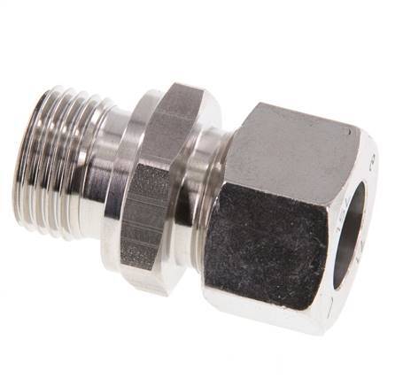 G 1/2'' Male x 15L Anneau de coupe droit en acier inoxydable 315 Bar DIN 2353