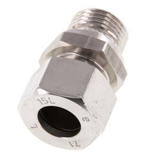 G 1/2'' Male x 15L Anneau de coupe droit en acier inoxydable 315 Bar DIN 2353