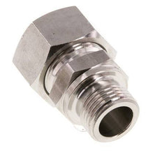 G 1/2'' mâle x 18L Anneau de coupe droit en acier inoxydable 315 Barre DIN 2353