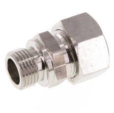 G 1/2'' mâle x 18L Anneau de coupe droit en acier inoxydable 315 Barre DIN 2353