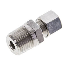 1/2'' NPT Male x 10L Stainless steel Straight Cutting Ring 315 Bar DIN 2353