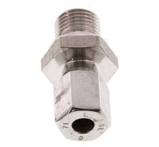 G 1/4'' Male x 6L Anneau de coupe droit en acier inoxydable 315 Bar DIN 2353