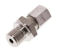 G 1/4'' Male x 6L Anneau de coupe droit en acier inoxydable 315 Bar DIN 2353