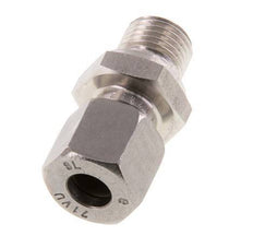 G 1/4'' Male x 8L Anneau de coupe droit en acier inoxydable 315 Bar DIN 2353