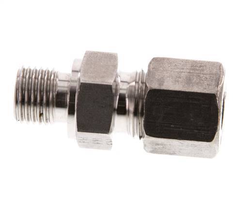 G 1/4'' mâle x 8S Anneau de coupe droit en acier inoxydable 630 Bar DIN 2353