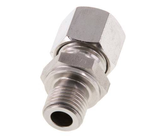 G 1/4'' Male x 10L Anneau de coupe droit en acier inoxydable 315 Bar DIN 2353