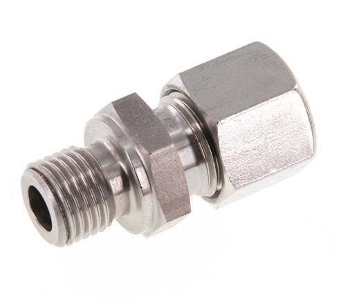 G 1/4'' Male x 10L Anneau de coupe droit en acier inoxydable 315 Bar DIN 2353